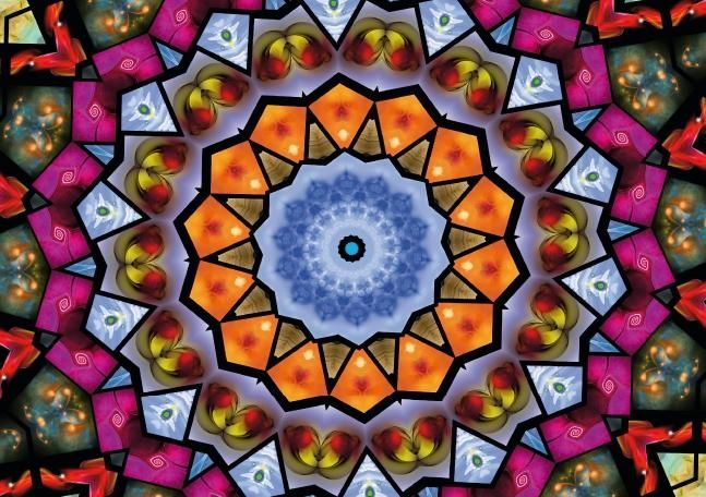 Produktbild: Mandala Impressionen (Tischaufsteller DIN A5 quer)