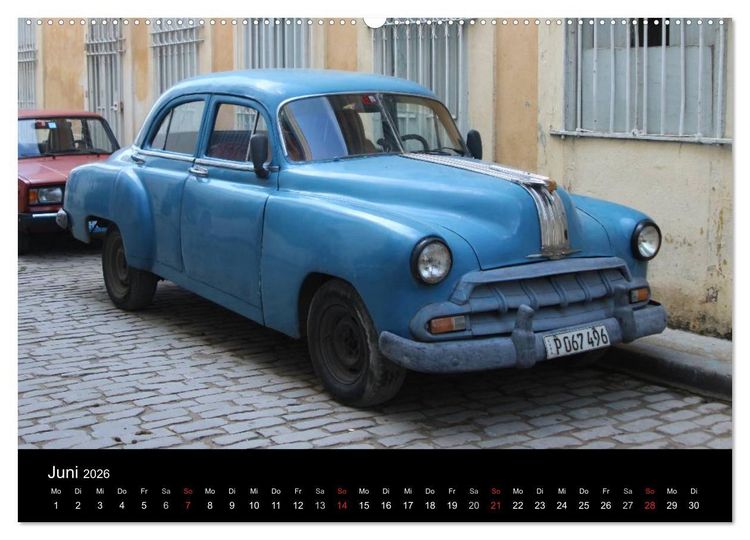 Produktbild: Oldtimertr&auml;ume auf KUBA (Wandkalender 2026 DIN A2 quer), CALVENDO Monatskalender