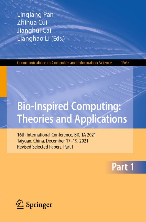 Produktbild: Bio-Inspired Computing: Theories and Applications