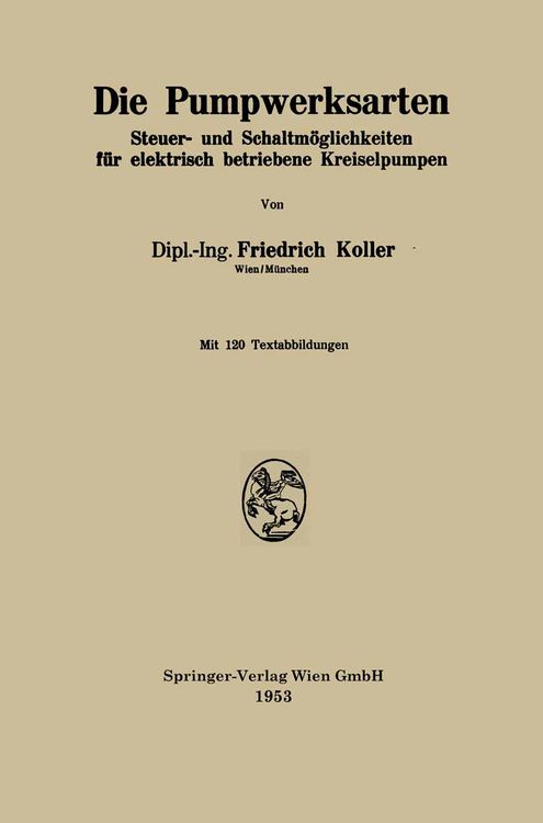 Produktbild: Die Pumpwerksarten