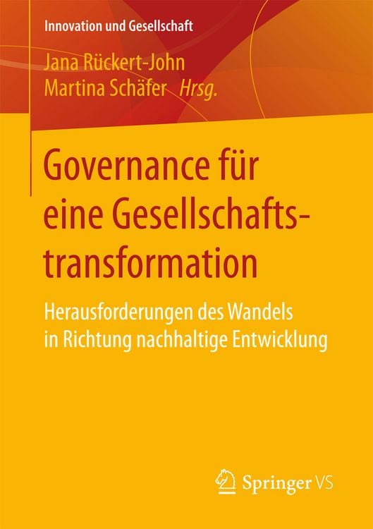 Produktbild: Governance f&uuml;r eine Gesellschaftstransformation