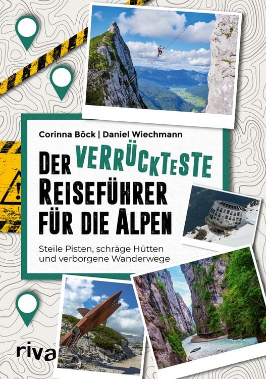 Produktbild: Der verrückteste Reiseführer für die Alpen