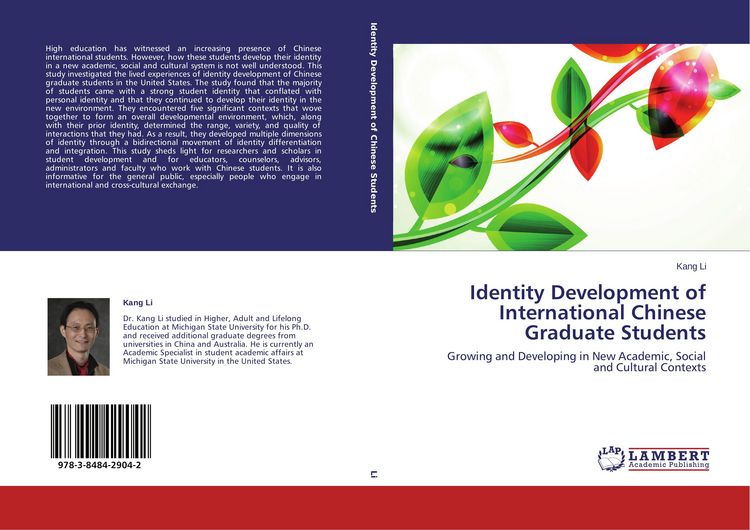 Produktbild: Identity Development of International Chinese Graduate Students