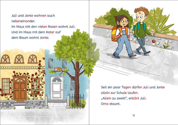 Produktbild: Lesel&ouml;wen - stark und sicher in der Schule - Ich steige nicht in fremde Autos ein!