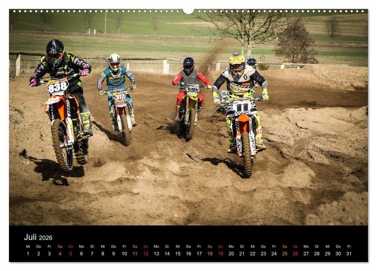 Produktbild: MOTOX 2026 (Wandkalender 2026 DIN A2 quer), CALVENDO Monatskalender