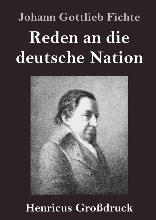 Produktbild: Reden an die deutsche Nation (Gro&szlig;druck)