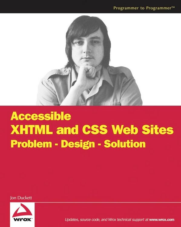 Produktbild: Accessible XHTML and CSS Web Sites