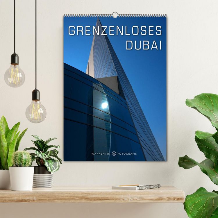 Produktbild: Grenzenloses Dubai (Wandkalender 2026 DIN A2 hoch), CALVENDO Monatskalender