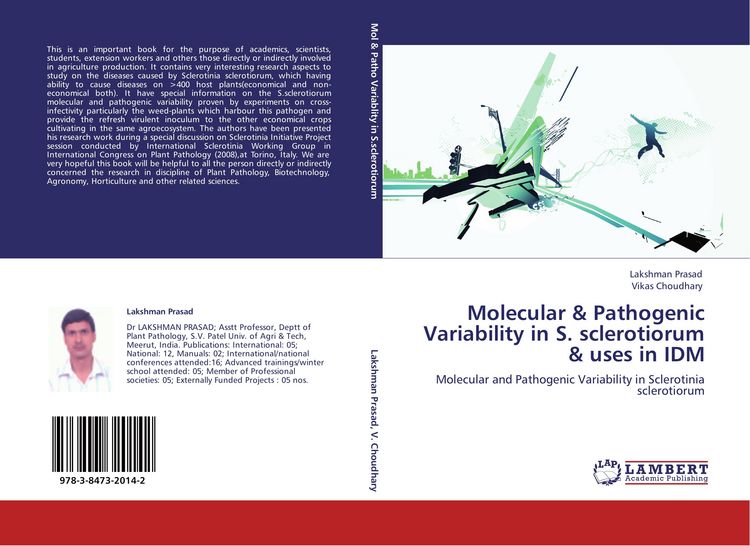 Produktbild: Molecular & Pathogenic Variability in S. sclerotiorum & uses in IDM