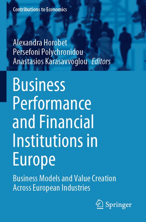 Produktbild: Business Performance and Financial Institutions in Europe
