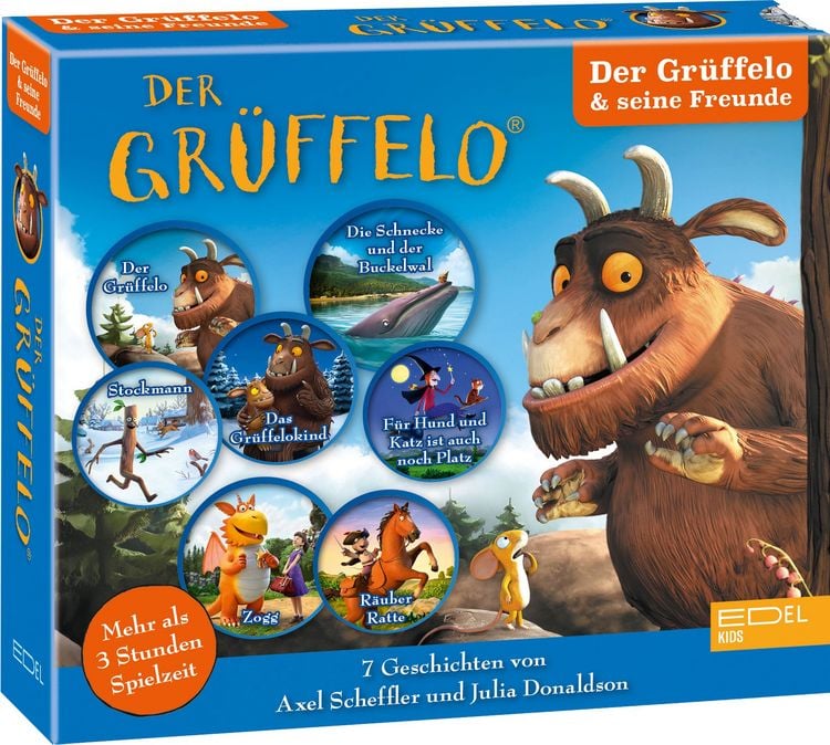 Produktbild: Gr&uuml;ffelo, D: H&ouml;rspiel-Box Zu Den Filmen