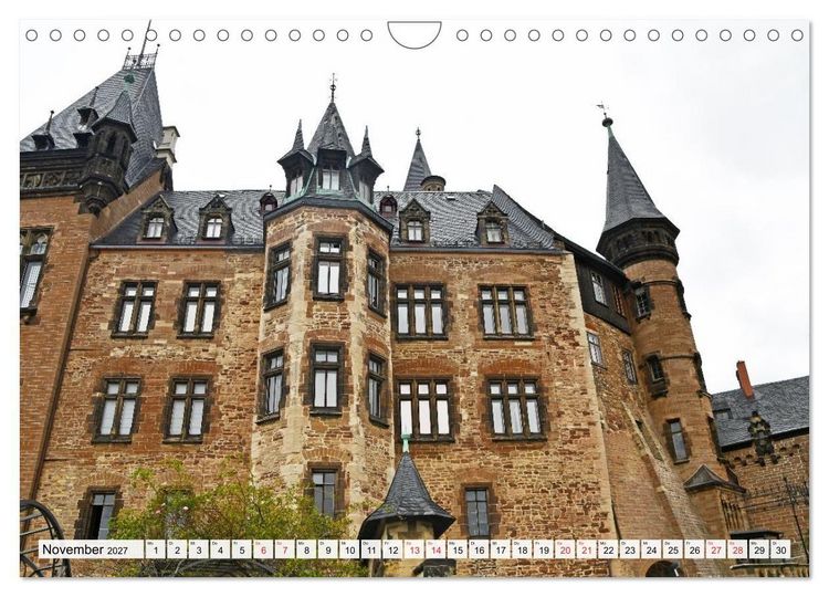 Produktbild: Wernigerode, die wundersch&ouml;ne Stadt im Harz (Wandkalender 2027 DIN A4 quer), CALVENDO Monatskalender
