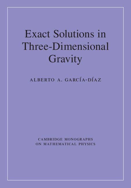 Produktbild: Exact Solutions in Three-Dimensional Gravity