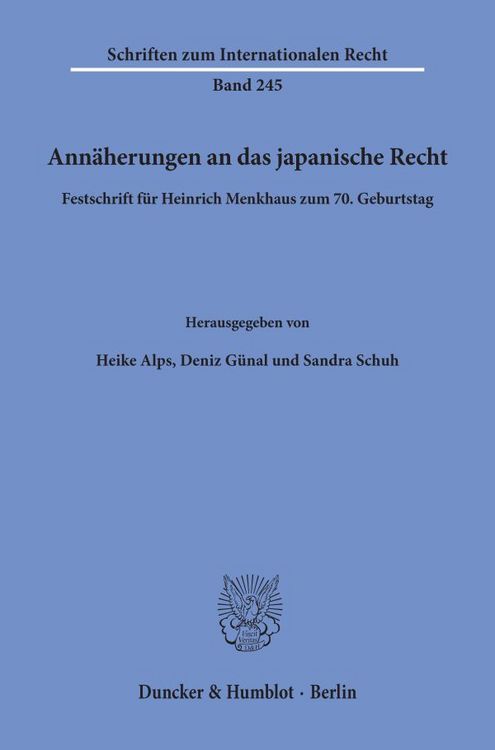 Produktbild: Ann&auml;herungen an das japanische Recht