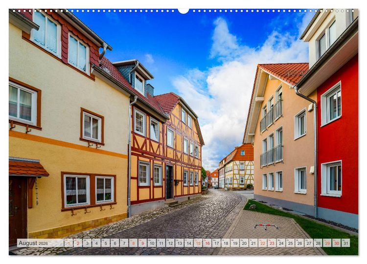 Produktbild: Heilbad Heiligenstadt Impressionen (Wandkalender 2026 DIN A2 quer), CALVENDO Monatskalender