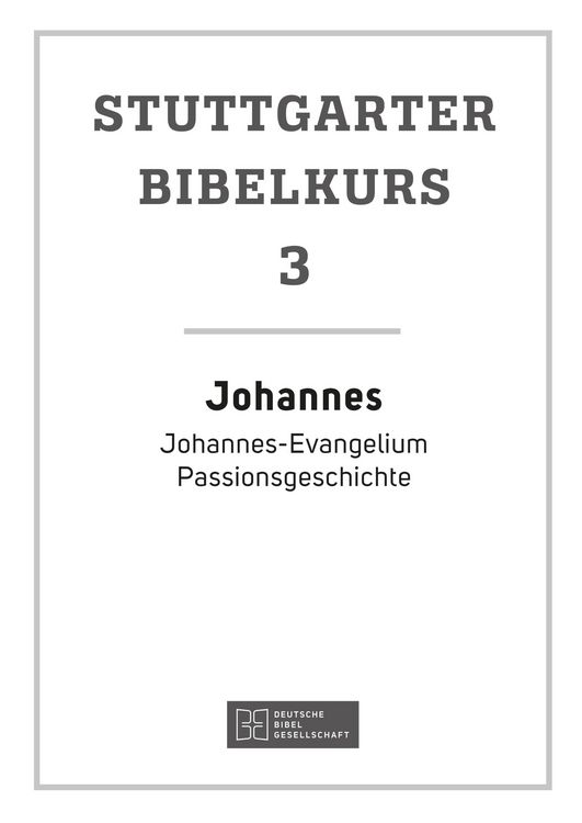 Produktbild: Johannes
