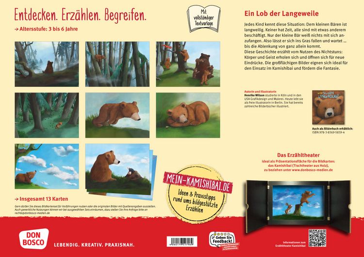 Produktbild: Ganz sch&ouml;n langweilig. Kamishibai Bildkartenset