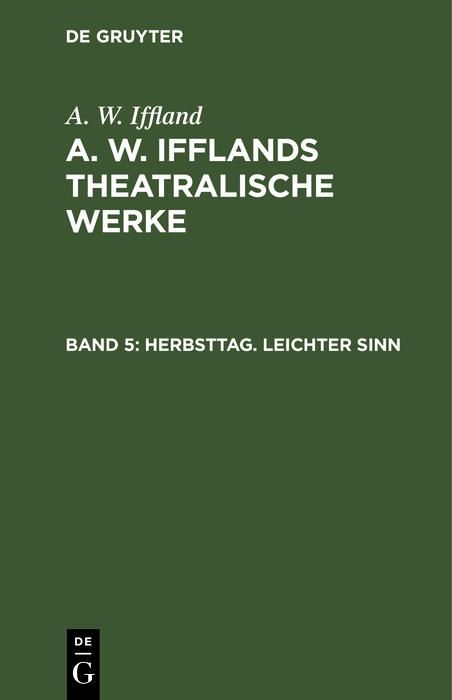 Produktbild: Herbsttag. Leichter Sinn