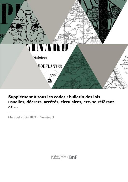 Produktbild: Supplement a tous les codes