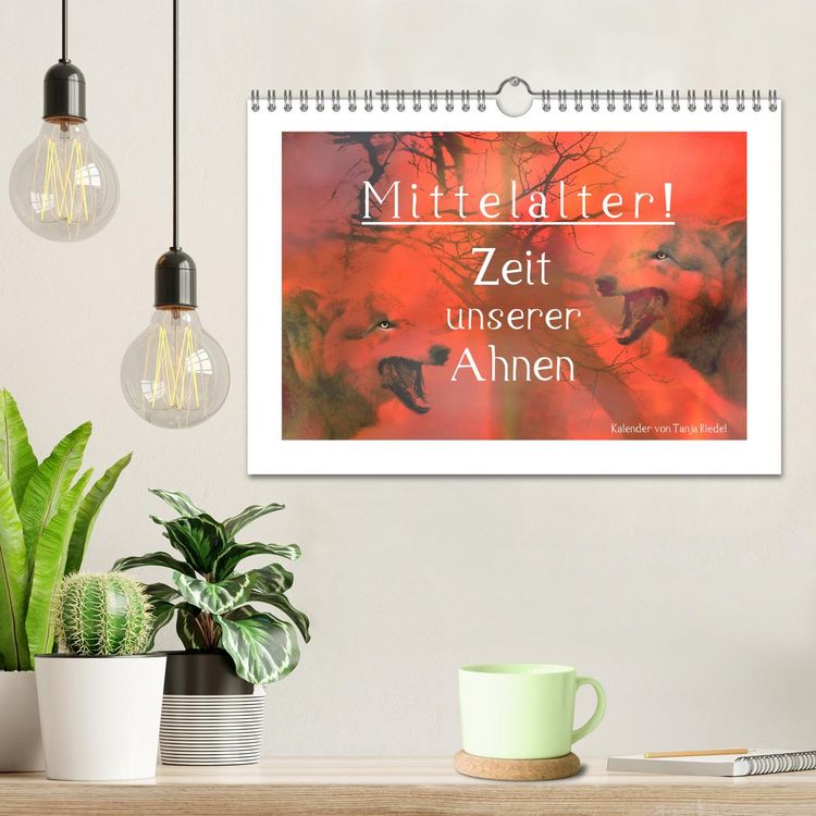 Produktbild: Mittelalter - Zeit unserer Ahnen (Wandkalender 2026 DIN A4 quer), CALVENDO Monatskalender