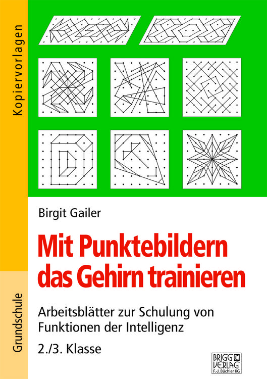 Produktbild: Mit Punktebildern das Gehirn trainieren - 2./3. Klasse