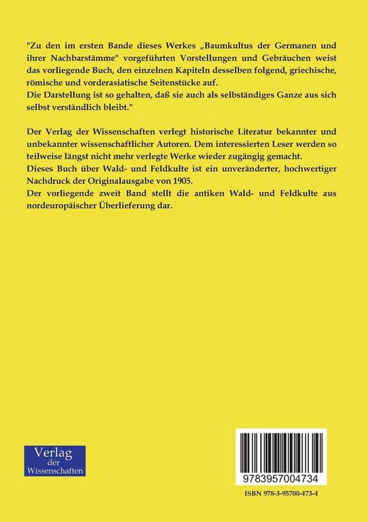 Produktbild: Wald- und Feldkulte
