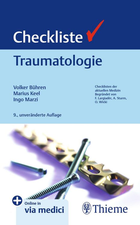 Produktbild: Checkliste Traumatologie