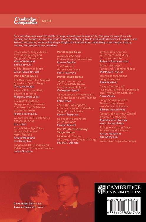 Produktbild: The Cambridge Companion to Tango