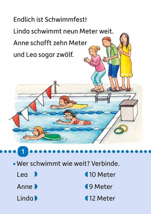 Produktbild: Lesen lernen 1. Klasse f&uuml;r Jungen und M&auml;dchen - Sportlich, sportlich!