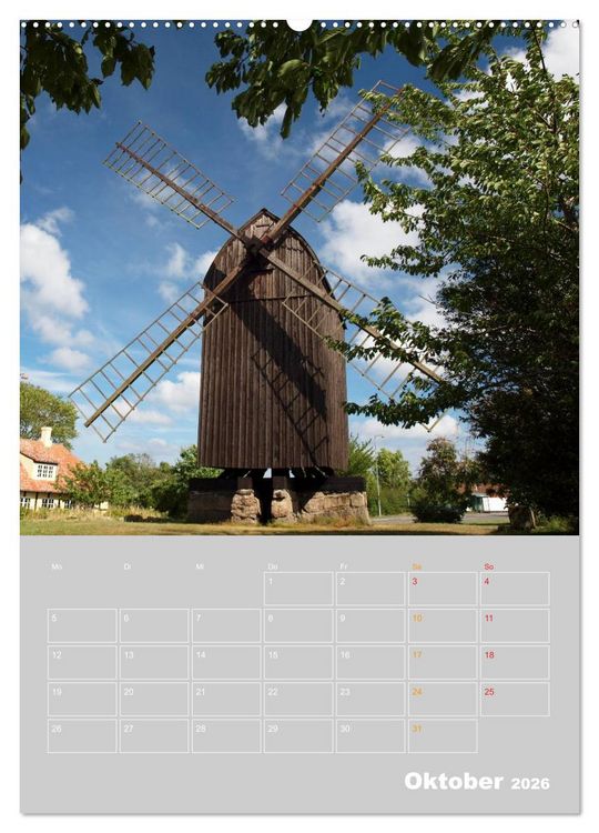 Produktbild: Bornholm - Die Sonneninsel D&auml;nemarks (hochwertiger Premium Wandkalender 2026 DIN A2 hoch), Kunstdruck in Hochglanz