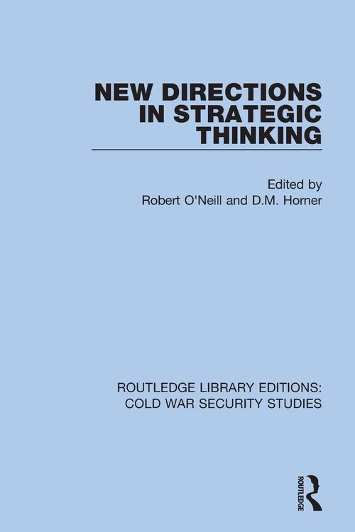 Produktbild: New Directions in Strategic Thinking