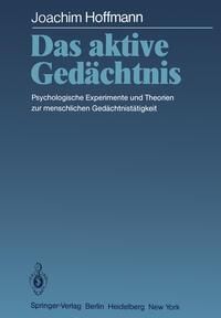 Produktbild: Das aktive Ged&auml;chtnis