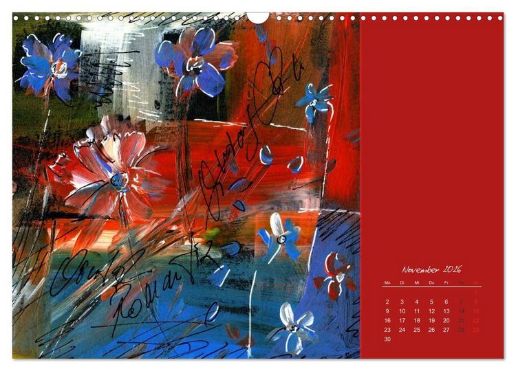 Produktbild: Blumenduft (Wandkalender 2026 DIN A3 quer), CALVENDO Monatskalender