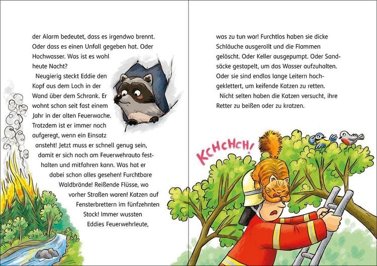 Produktbild: Die Tier-Feuerwehr (Band 1) - Ein Waschb&auml;r greift ein