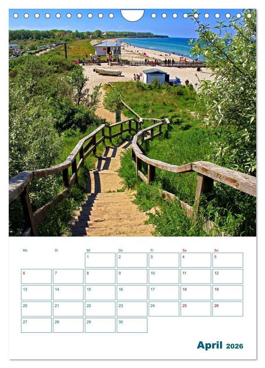 Produktbild: Ostseebad Rerik - Terminplaner (Wandkalender 2026 DIN A4 hoch), CALVENDO Monatskalender