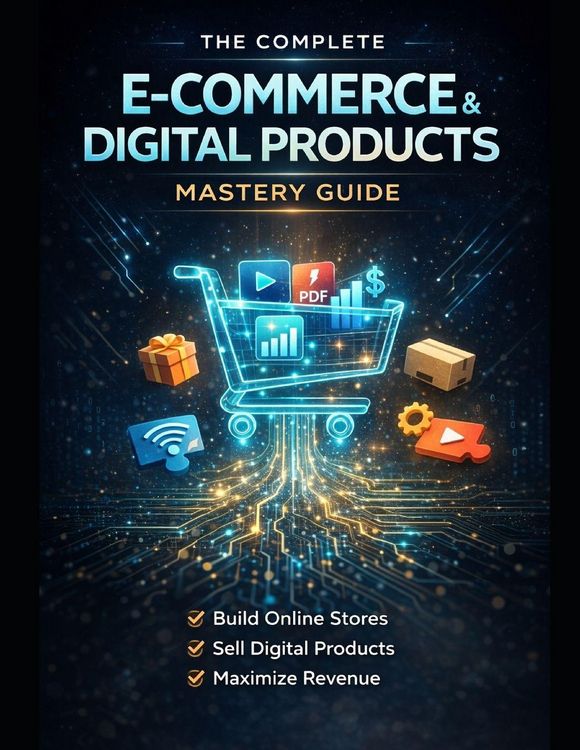 Produktbild: The Complete E-Commerce & Digital Products Mastery Guide
