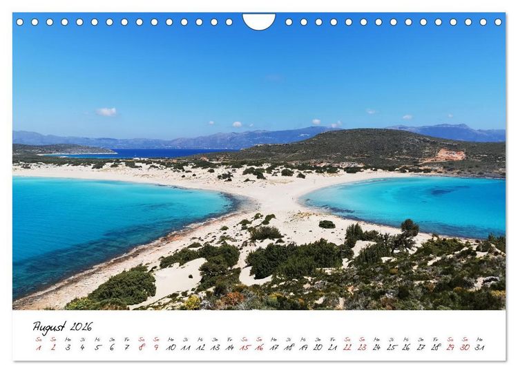 Produktbild: Berge und Meer: ein Vanlife-Abenteuer im Westen Griechenlands (Wandkalender 2026 DIN A4 quer), CALVENDO Monatskalender