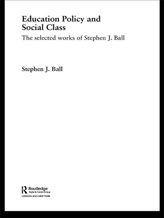 Produktbild: Education Policy and Social Class