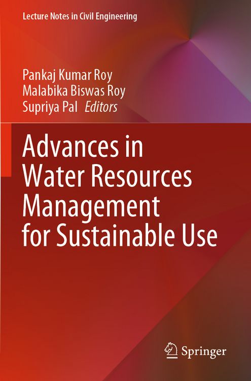 Produktbild: Advances in Water Resources Management for Sustainable Use