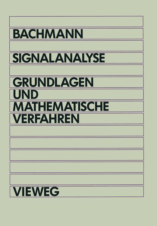 Produktbild: Signalanalyse