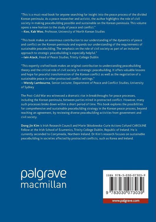 Produktbild: The Korean Peace Process and Civil Society