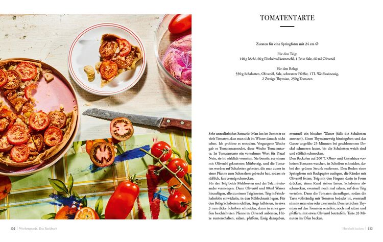 Produktbild: Wochenmarkt. Das Backbuch