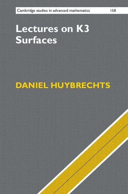 Produktbild: Lectures on K3 Surfaces