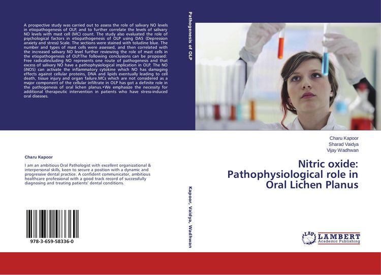 Produktbild: Nitric oxide: Pathophysiological role in Oral Lichen Planus