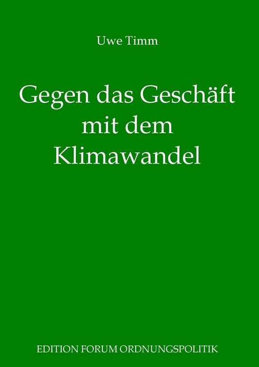 Produktbild: Gegen das Gesch&auml;ft mit dem Klimawandel