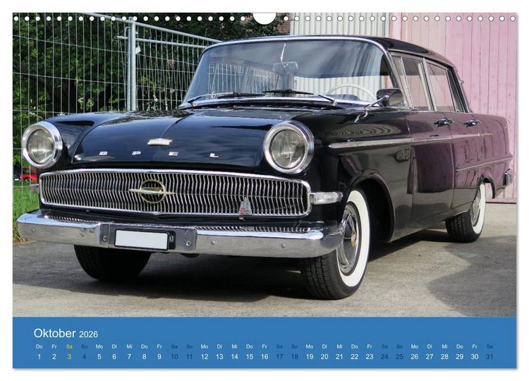 Produktbild: Opel Classics (Wandkalender 2026 DIN A3 quer), CALVENDO Monatskalender