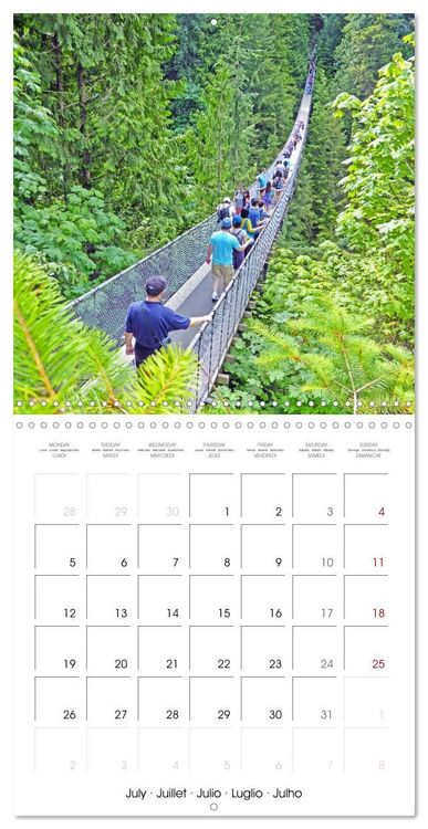 Produktbild: Vancouver Canada (Wall Calendar 2027 12 &times; 12 Inch) CALVENDO 12 Month Wall Calendar
