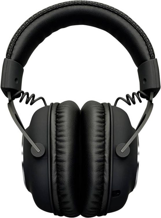 Produktbild: Logitech Gaming PRO X On Ear Headset Funk 7.1 Surround Schwarz Lautst&auml;rkeregelung, Mikrofon-Stummschaltung Gaming