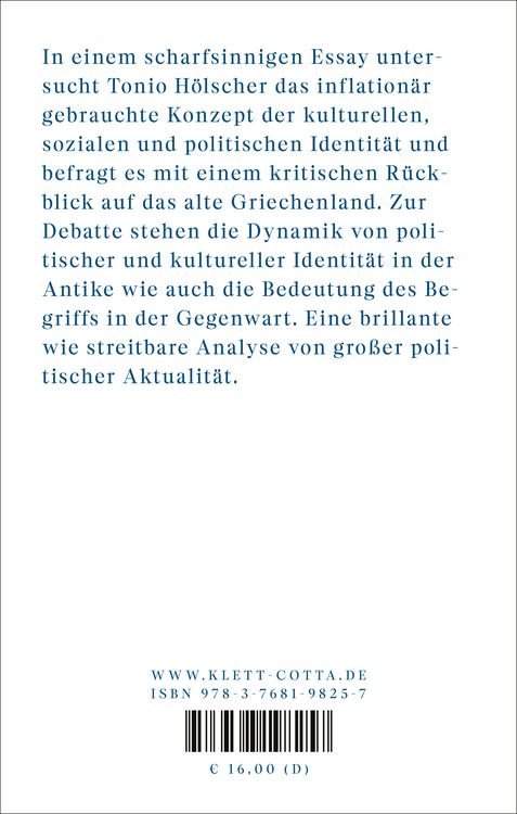 Produktbild: Identität über alles?