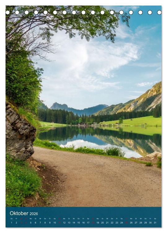 Produktbild: Wandern wir mal wieder (Tischkalender 2026 DIN A5 hoch), CALVENDO Monatskalender